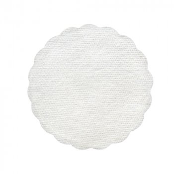 500 Stk. Airlaid Untersetzer Premium weiß Ø 9 cm